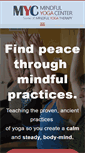 Mobile Screenshot of mindfulyogatherapy.org